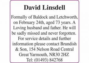 DAVID LINSDELL