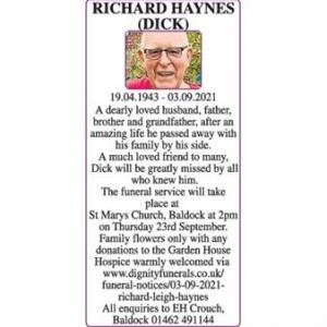 RICHARD HAYNES