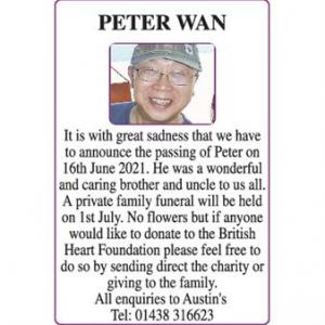 PETER WAN