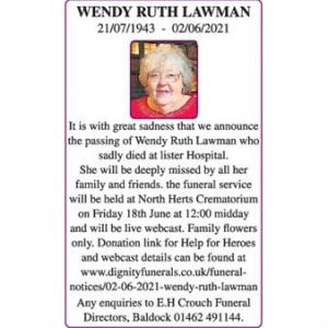 Wendy Ruth Lawman