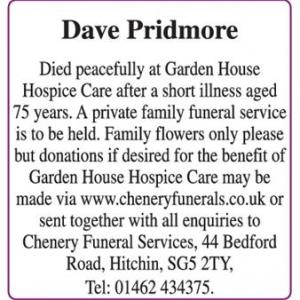 Dave Pridmore