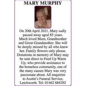 MARY BRIDGET MURPHY