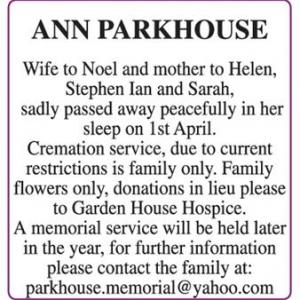 ANN PARKHOUSE