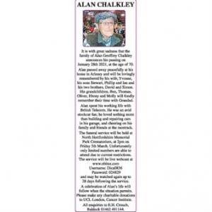 ALAN CHALKLEY