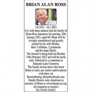 BRIAN ALAN ROSS