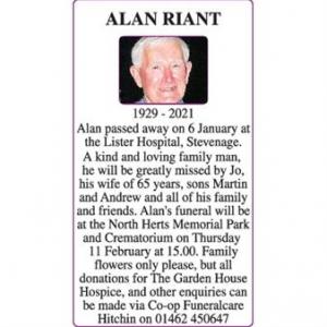 ALAN RIANT