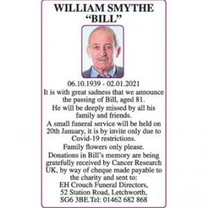 William Smythe 

“Bill”