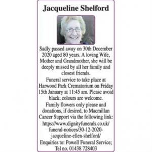 Jacqueline Shelford