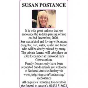 SUSAN POSTANCE