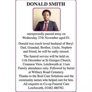 Donald smith