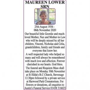 MAUREEN LOWER SRN