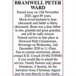 BRAMWELL PETER WARD