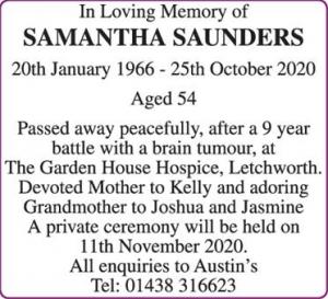 Samantha Saunders