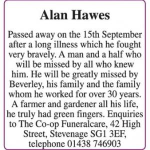 Alan Hawes