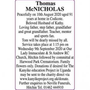 Thomas McNicholas