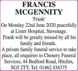 Francis McGennity