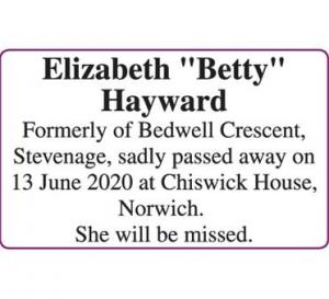 Elizabeth Hayward