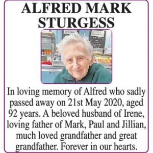 ALFRED MARK STURGESS