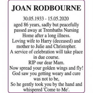 JOAN RODBOURNE