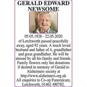 Gerald Edward Newsome