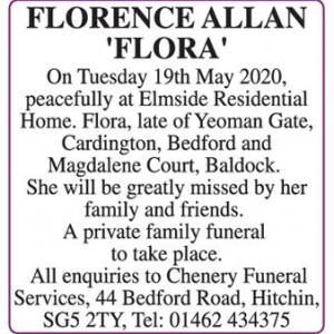 FLORENCE ALLAN