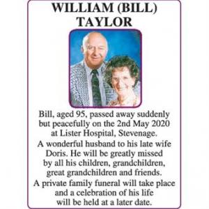 WILLIAM (BILL) TAYLOR