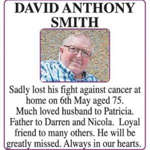 DAVID ANTHONY SMITH