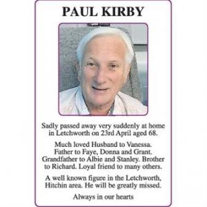 PAUL KIRBY