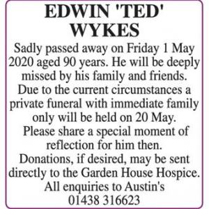 EDWIN TED WYKES