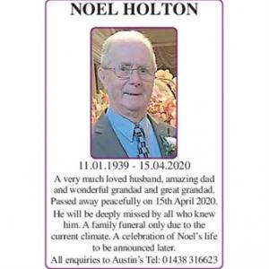 NOEL HOLTON