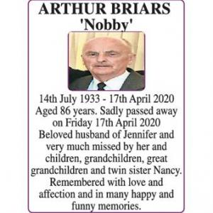 ARTHUR BRIARS