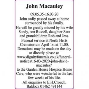 John Macauley