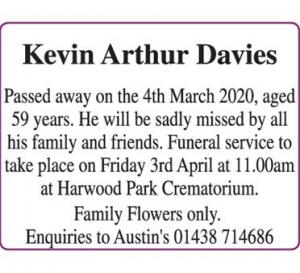 Kevin Arthur Davies