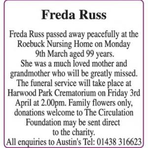 Freda Russ