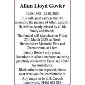 Allun Lloyd Govier