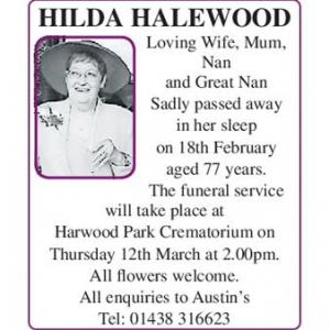 Hilda Halewood