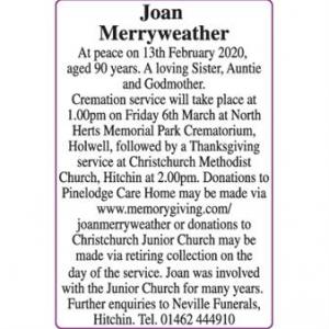 Joan Merryweather