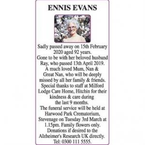 Ennis Evans