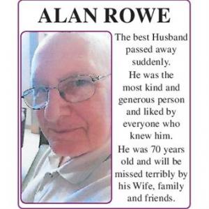 Alan Rowe