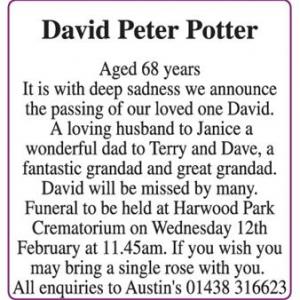 David Peter Potter