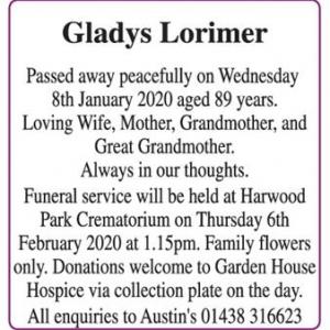 Gladys Lorimer