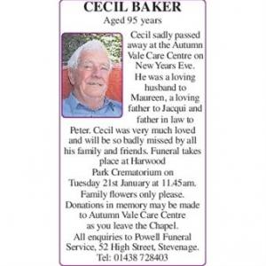 Cecil Baker