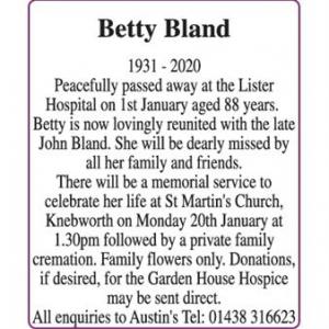 Betty Bland