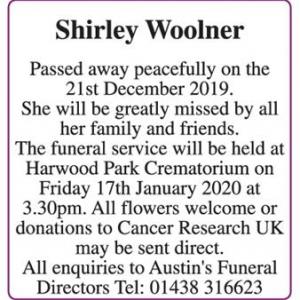 Shirley Woolner