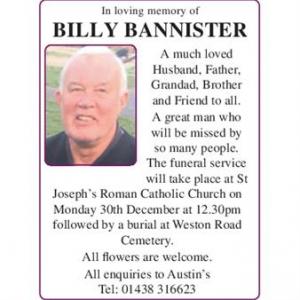 Billy Bannister