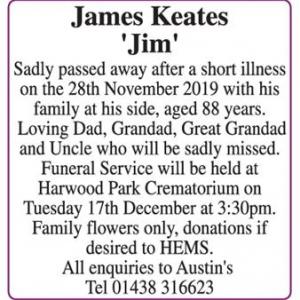 James Keates