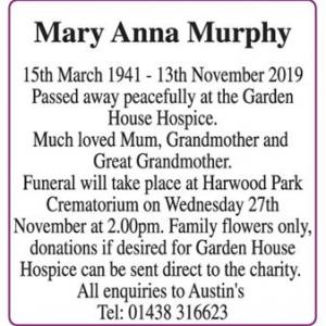 Mary Anna Murphy