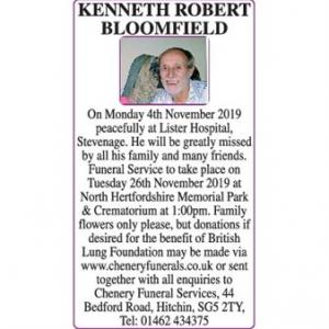 Kenneth Robert Bloomfield