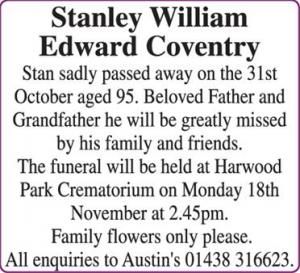 Stanley Coventry