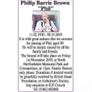 Philip Barrie Brown
Phil